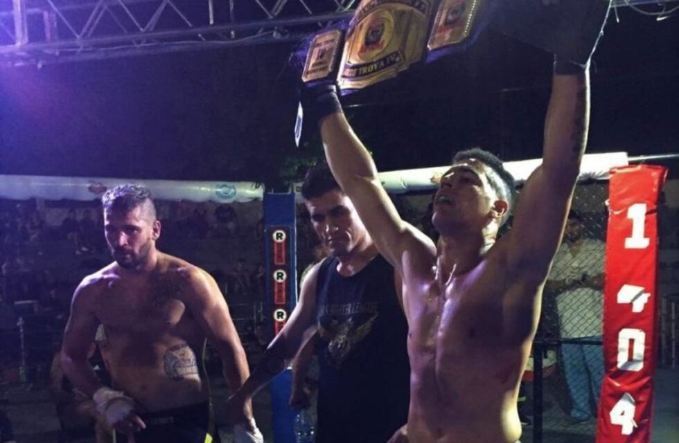 El puntaltense Axel Guerra es Campeón Argentino de MMA