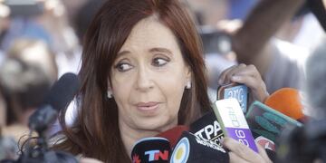 La ex presidenta Cristina Kirchner