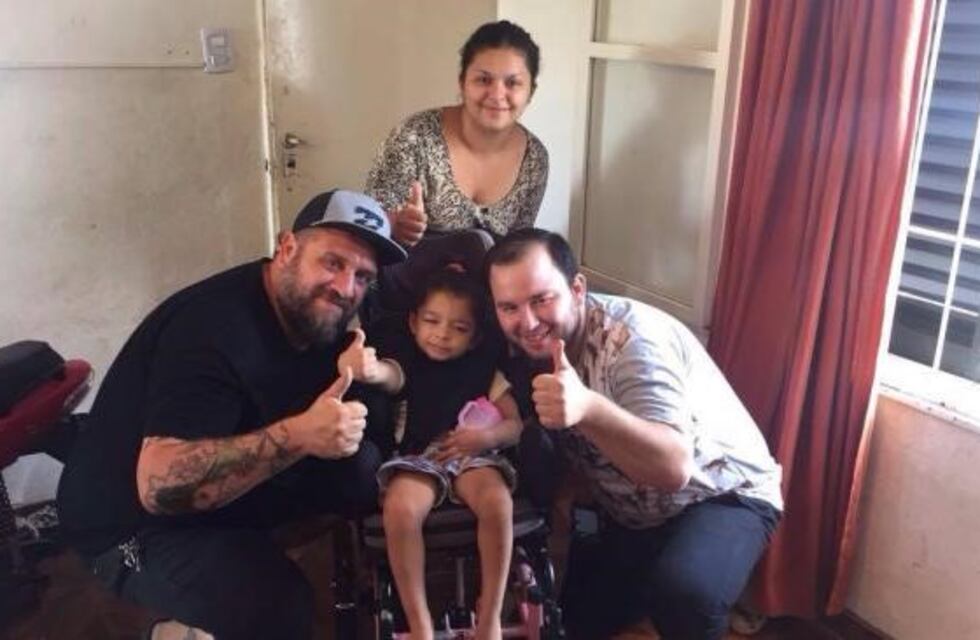 Brianna ya tiene su silla