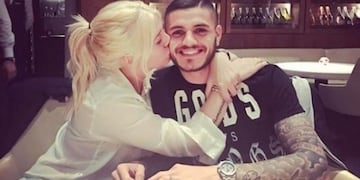 Wanda Nara posó desnuda en las redes