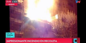 Incendio en Recoleta\u002E (Web)