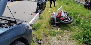 Accidente en las Altas Cumbres