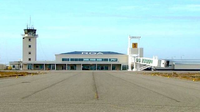 Río Grande: un avión sanitario cayó a poco tiempo de despegar