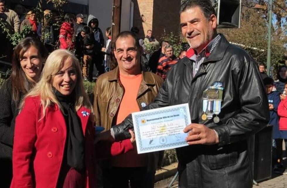 Villa de las Rosas declara "ciudadanos ilustres" a sus ex combatientes de Malvinas