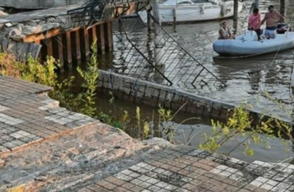 Denuncian que el Espigón Maciel se encuentra en estado de abandono desde hace una década