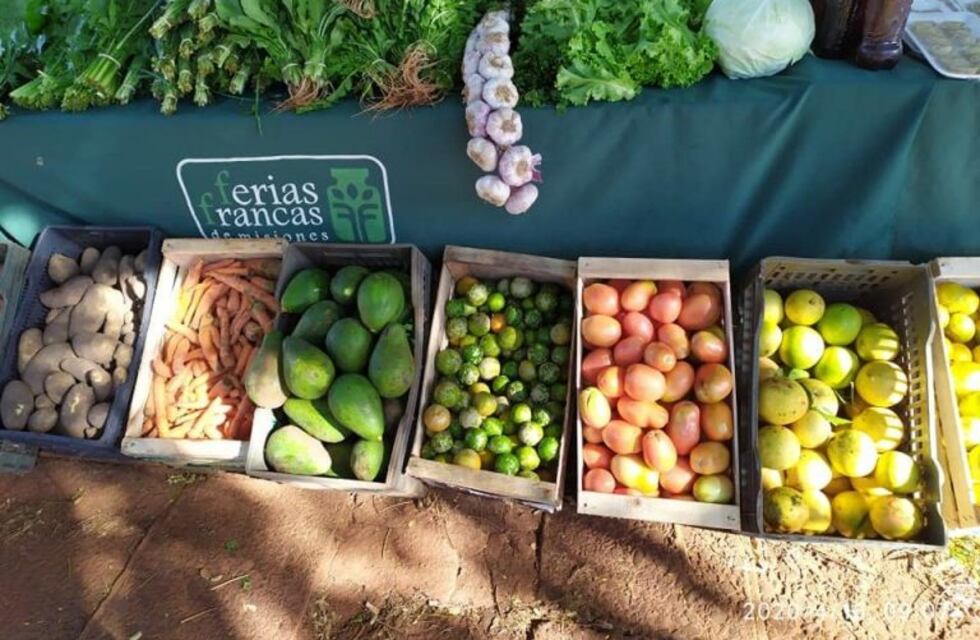 La Feria Franca de Iguazú continúa trabajando los jueves y los sábados