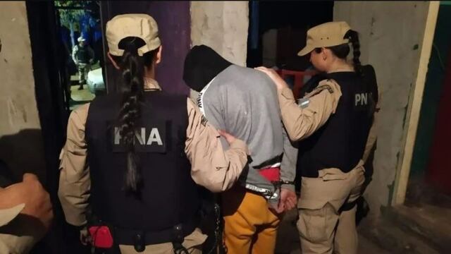 Detenidos\nCrédito: Prefectura Naval Argentina Gchú