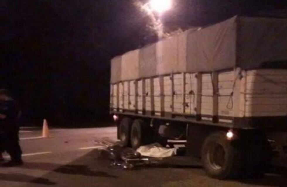 Accidente fatal en la entrada de Dreyfus de General Lagos