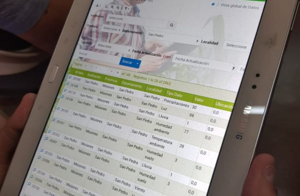 El programa EFA 4.0 lanzó una Red de Datos Ambientales