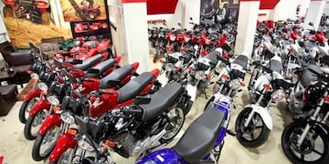 También cayó la venta de motos
