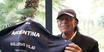 Guillermo Vilas recibió un reconocimiento \