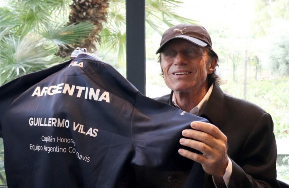 Guillermo Vilas recibió un reconocimiento "de por vida" por parte de la Asociación Argentina de Tenis