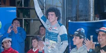 El joven accidentado es Alberto Zapata Bacur, un reconocido motociclista\u002E