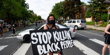Protestas por el asesinato de George Floyd (Foto: Craig Lassig/EFE)