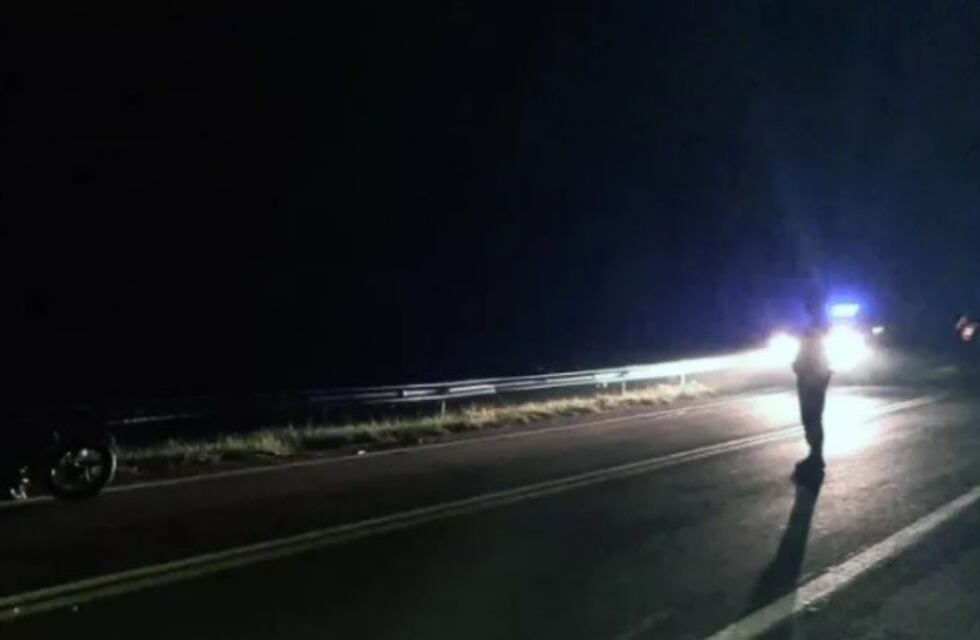 Falleció un motociclista tras despistar en Mado