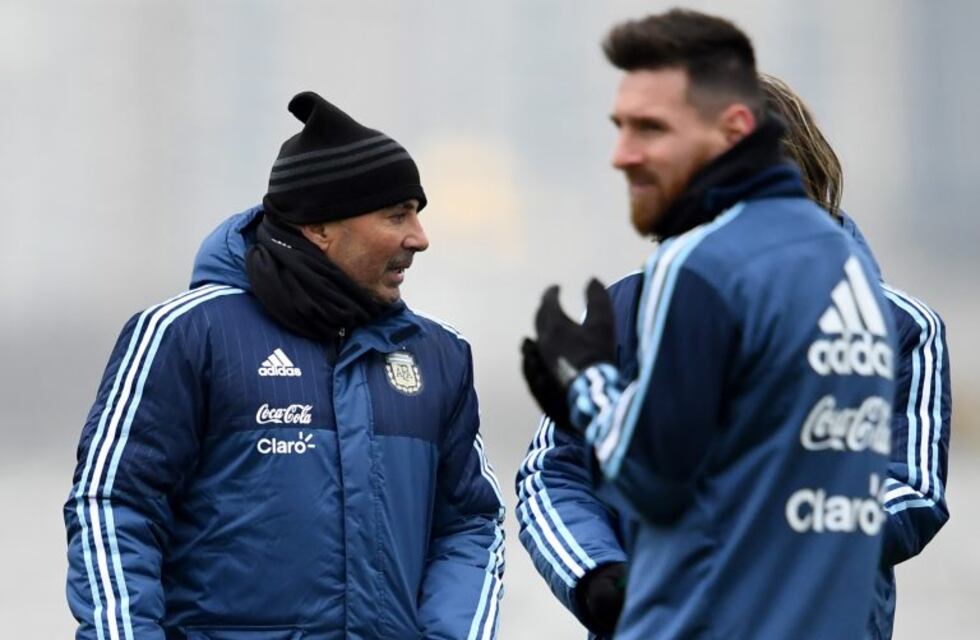 Concluyó la reunión entre Sampaoli y Messi en Barcelona, a 52 días de Rusia 2018