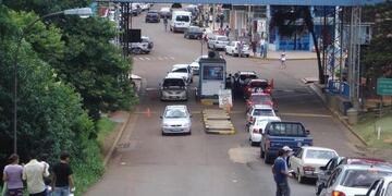Paso fronterizo entre Bernardo de Irigoyen y Dionisio Cerqueira\u002E