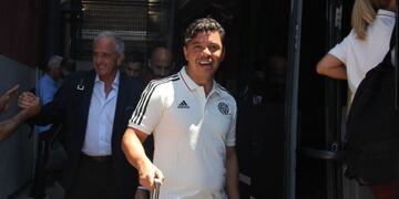 Copa Libertadores: River viaja a Lima para enfrentar a Flamengo en busca del bicampeonato\u002E (Twitter)