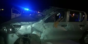 El conductor se durmió al volante y se produjo el vuelco\u002E Imagen Ilustrativa