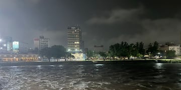 INTENSO TEMPORAL EN VILLA CARLOS PAZ: INGRESÓ UNA CRECIENTE DE 7 METROS EN EL RÍO SAN ANTONIO