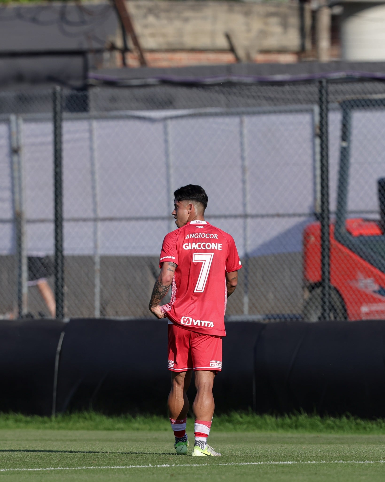 Lautaro Giaccone de San Francisco jugó para Argentinos Juniors la Final de la Copa Argentina
