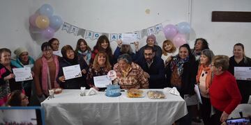 Reconocieron a vecinas rosaleñas por su trabajo en el Plan Más Vida.