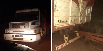 Interceptaron un camión con soja sin declarar en San José.