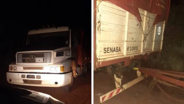 Interceptaron un camión con soja sin declarar en San José.