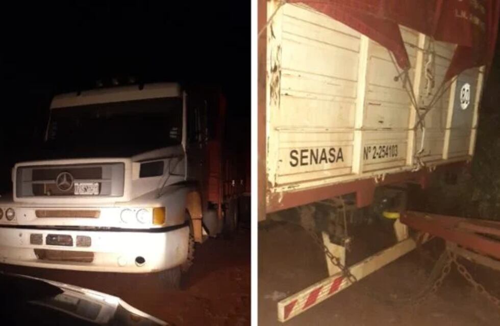 Interceptaron un camión con soja sin declarar en San José