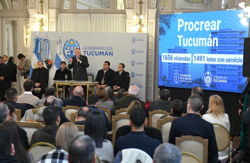 Tucumán reactiva el Procrear con fondos propios y una inversión histórica