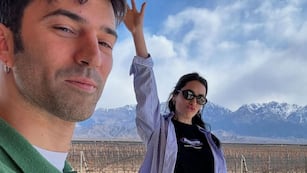 La romántica escapada de Lali Espósito y Pedro Rosemblat a Mendoza. Gentileza Instagram.