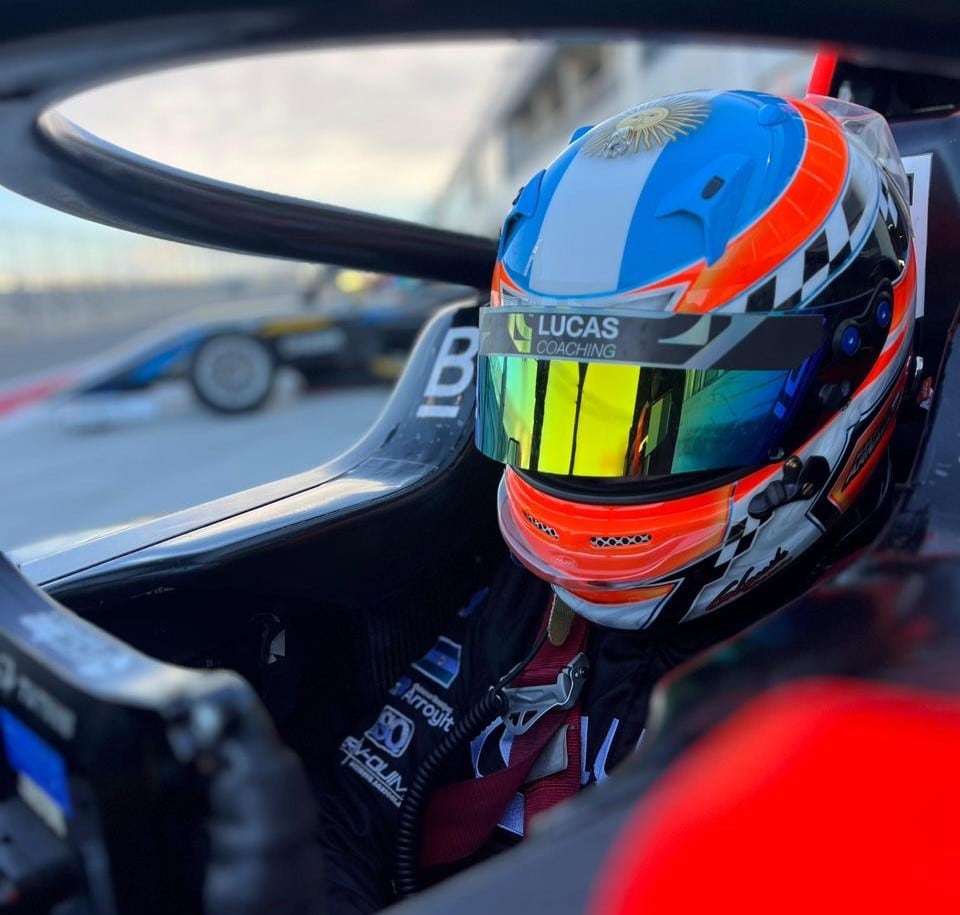 Fausto Arnaudo comienza con sus pruebas en la Fórmula 4 de España