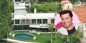 Muelle privado, 6 baños y spa privado: así es la lujosa mansión de Chayanne en Miami.
