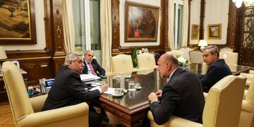 Los funcionarios se reunieron en mayo en la Casa Rosada.