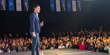 Elecciones 2023 en Tandil: Rogelio Iparraguirre cerró su campaña