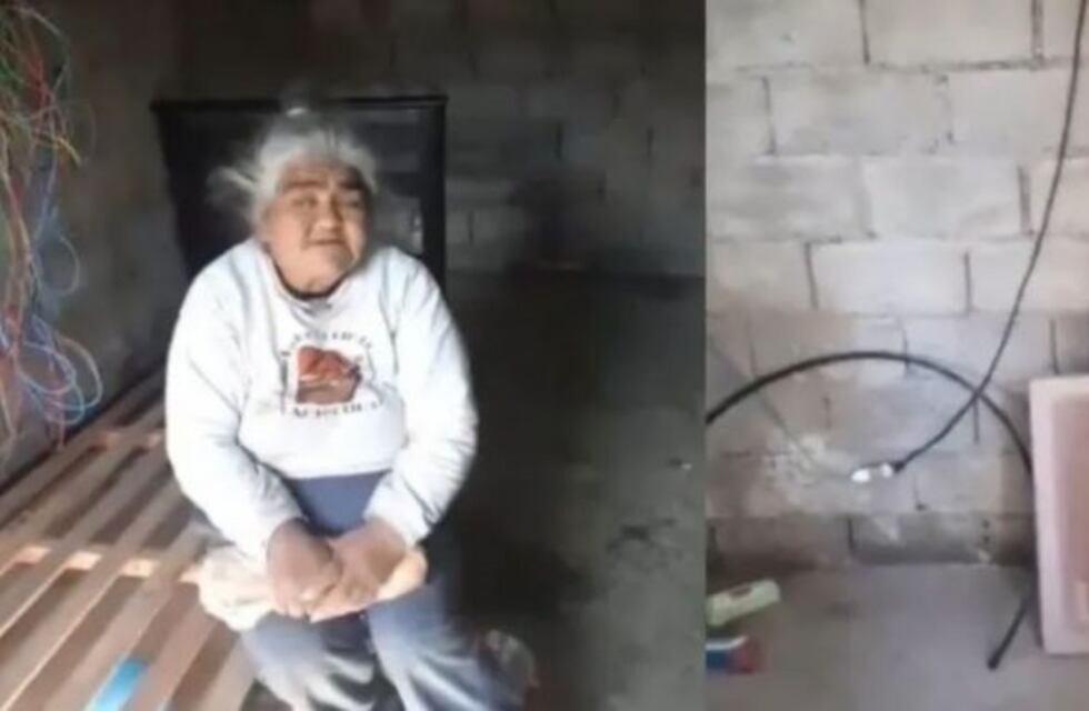 Ciega y sola, una abuela salteña pide ayuda para poder vivir