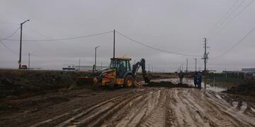 Mantenimiento de calles en Río Grande