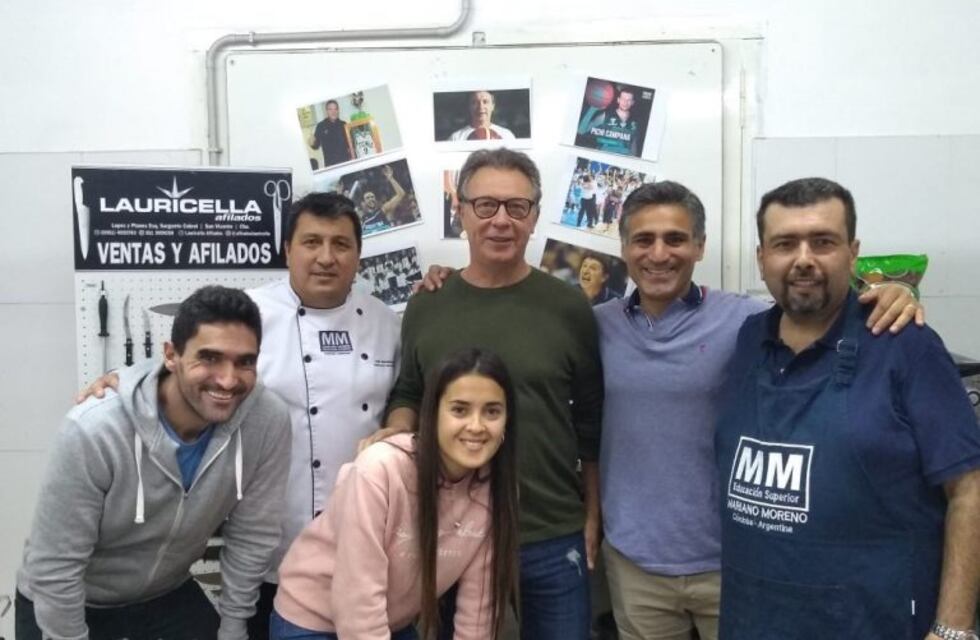 Rubén Magnano cocina y habla de todo en Centro a la Olla