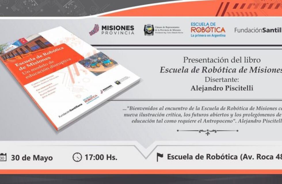 La Escuela de Robótica presenta su libro