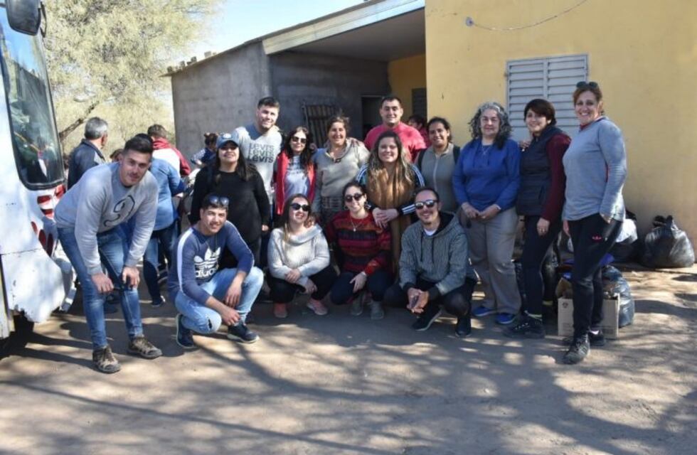 Cruzada solidaria de la juventud radical de Salsacate en Chancaní