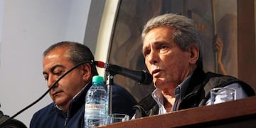 Héctor Daer y Carlos Acuña de la CGT\u002E