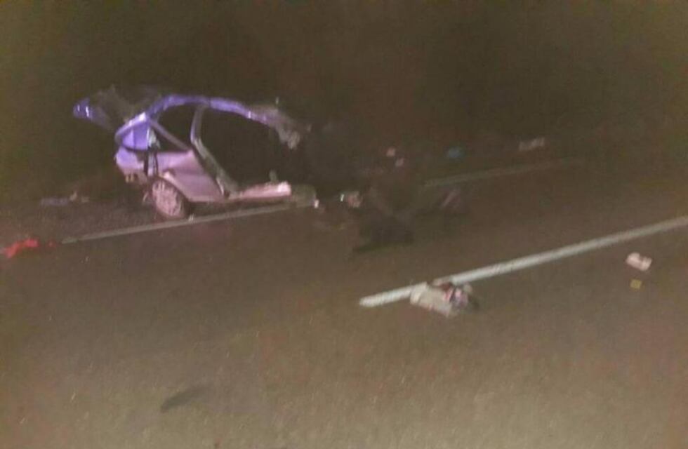 Cuatro muertos tras choque frontal en Santa Rosa