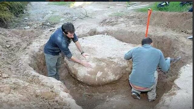 Gilptodonte en Santa Rosa