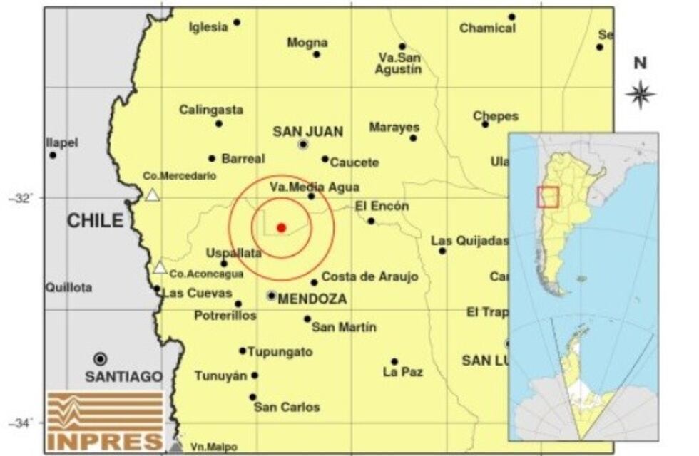 Urgente: tembló en San Juan y se sintió Mendoza
