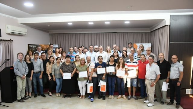 Reconocimiento a empleados municipales (Foto Prensa Municipalidad de Rafaela / archivo)