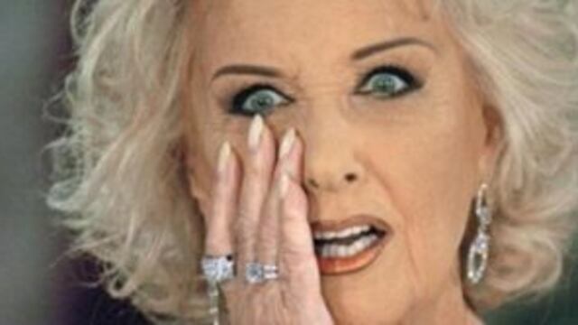 Mirtha Legrand.