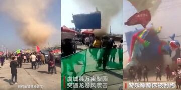 Tornado en China