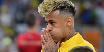 Neymar decepcionó en el debut de Brasil en Rusia 2018\u002E / AFP PHOTO / Pascal GUYOT /