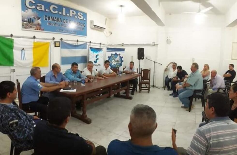 Castelli: realizaron una reunión vecinal por la escalada en la inseguridad