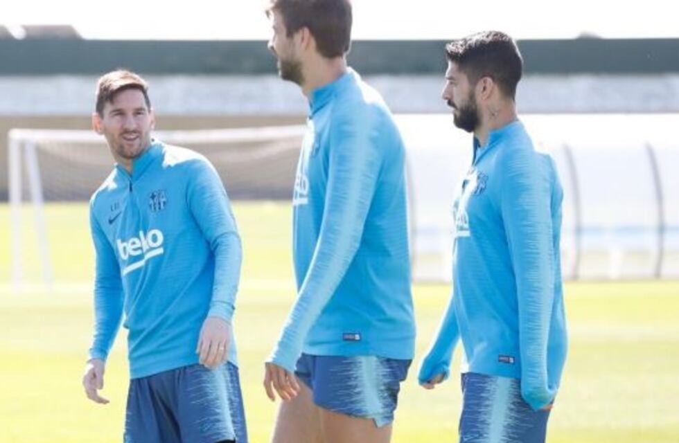 Lionel Messi se reincorporó a los entrenamientos del Barcelona y no exhibió dolencias